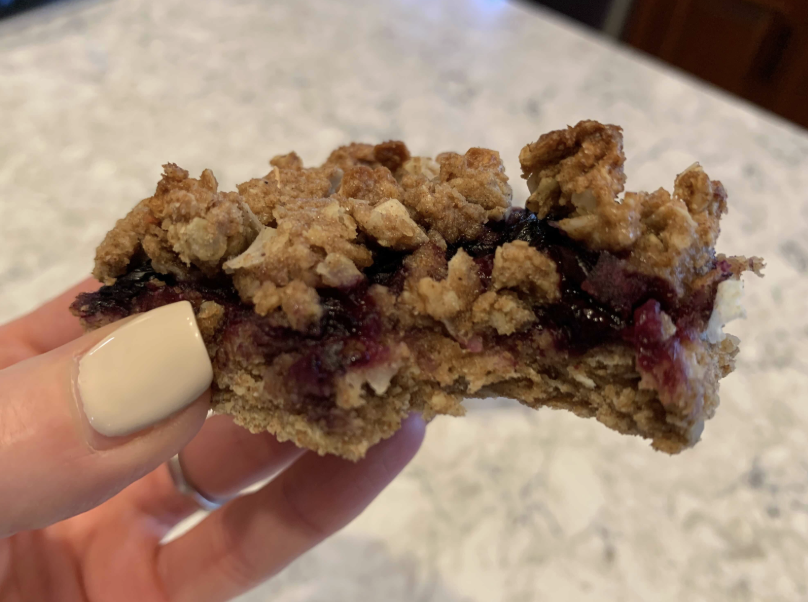 oatmeal blueberry bars